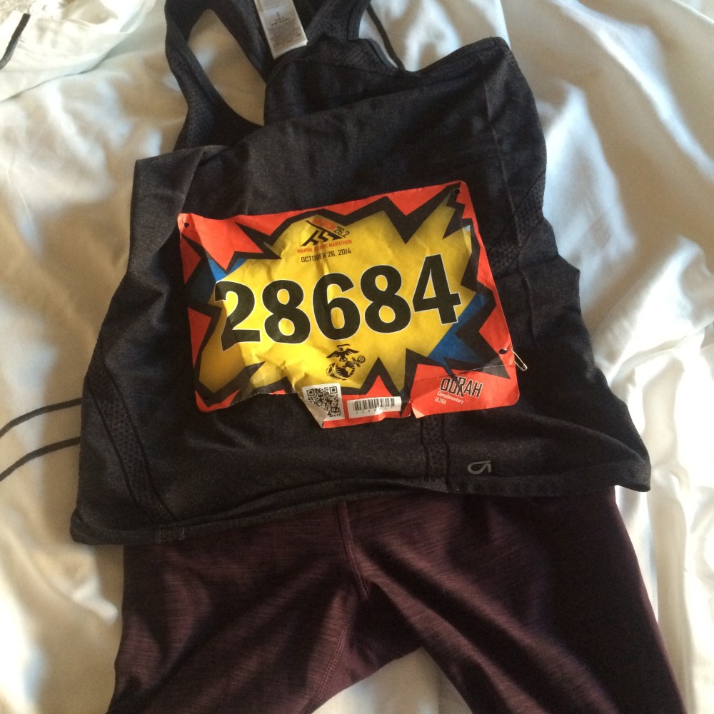 Marine Corps Marathon Bib Number