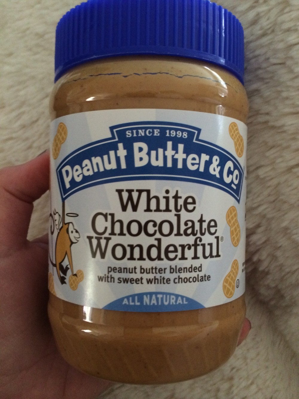 White Chocolate Wonderful Peanut Butter